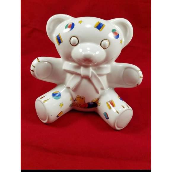 Teddy bear bank Royal Tara made in Galway Ireland. - Picture 2 of 7